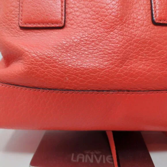 Kate Spade Orange Purse Bag Top Handle Crossbody Satchel - Picture 11 of 16